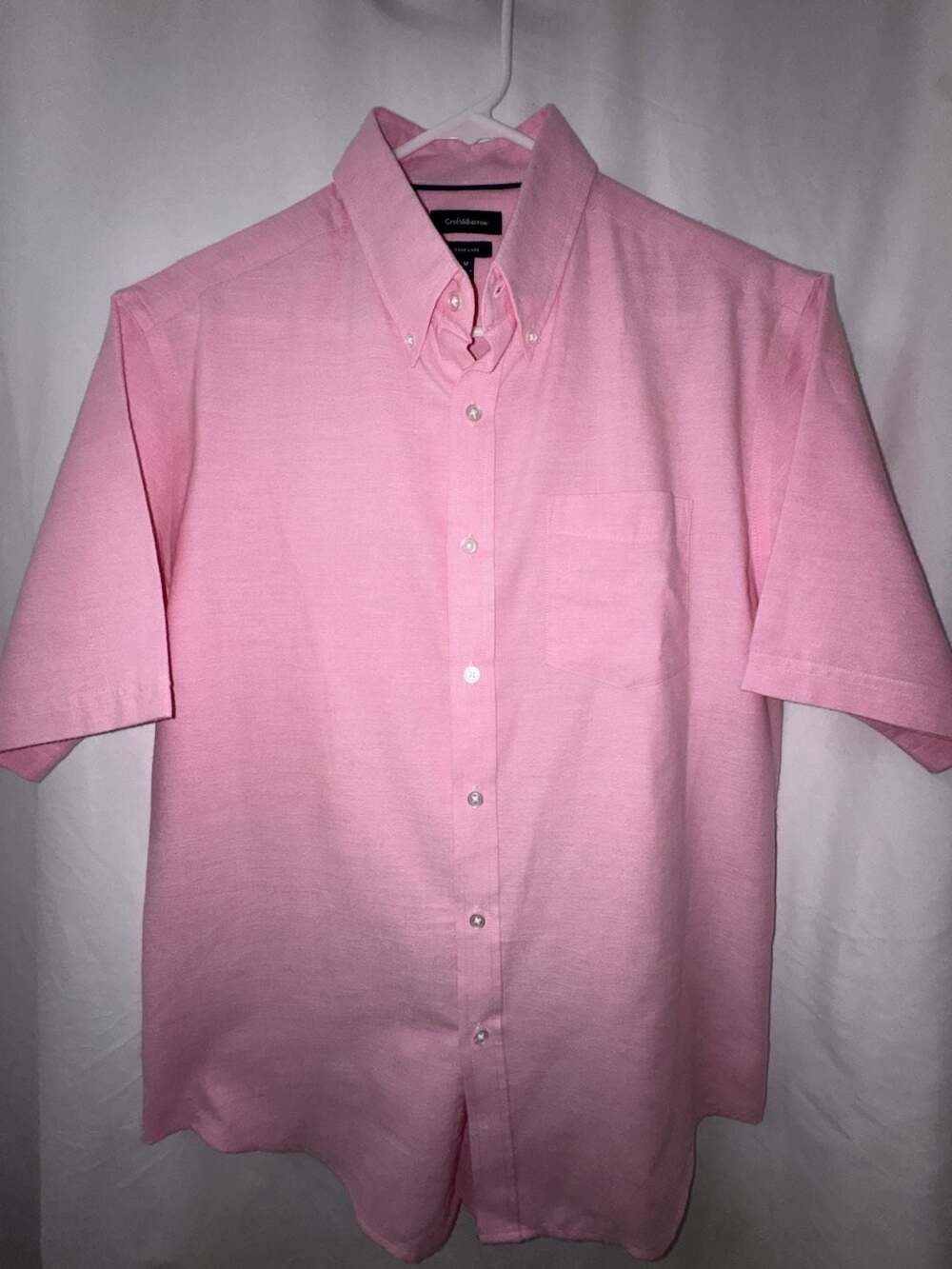 Croft & Barrow Men's Classic-Fit Easy-Care Short-Sleeve Button-Down Shirt